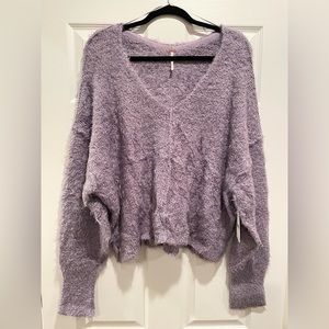 Free People Icing V-Neck Sweater - Falling Star